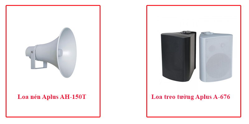 Các dòng loa hay được dùng trong các nhà xưởng