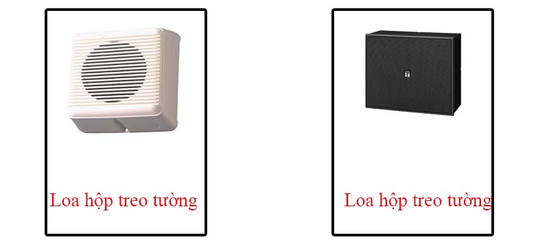 Một số mẫu loa hộp