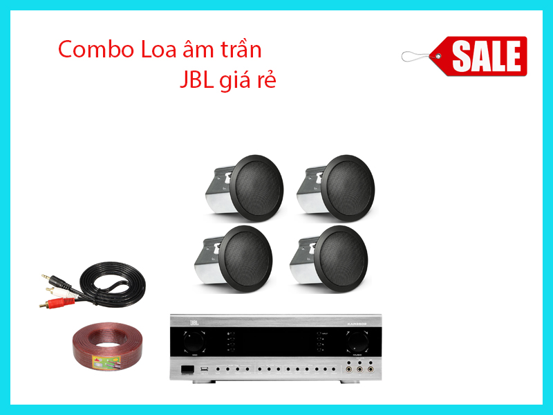 Combo loa âm trần JBL