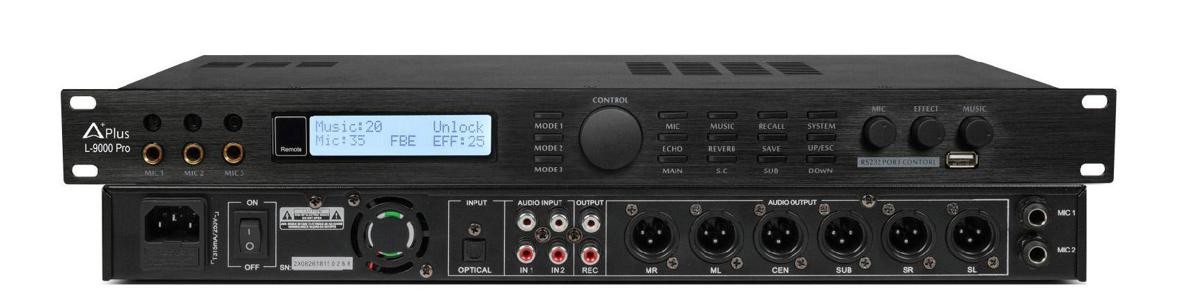 Thiết bị xử lí âm thanh Aplus L-9000 Pro