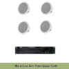 Bộ 4 Loa Âm Trần Cho Quán Cafe