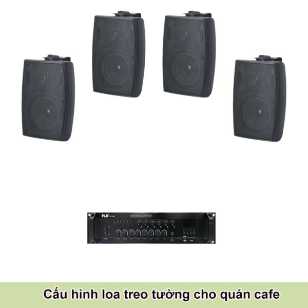Bộ Loa Treo Tường Cho Quán Cafe