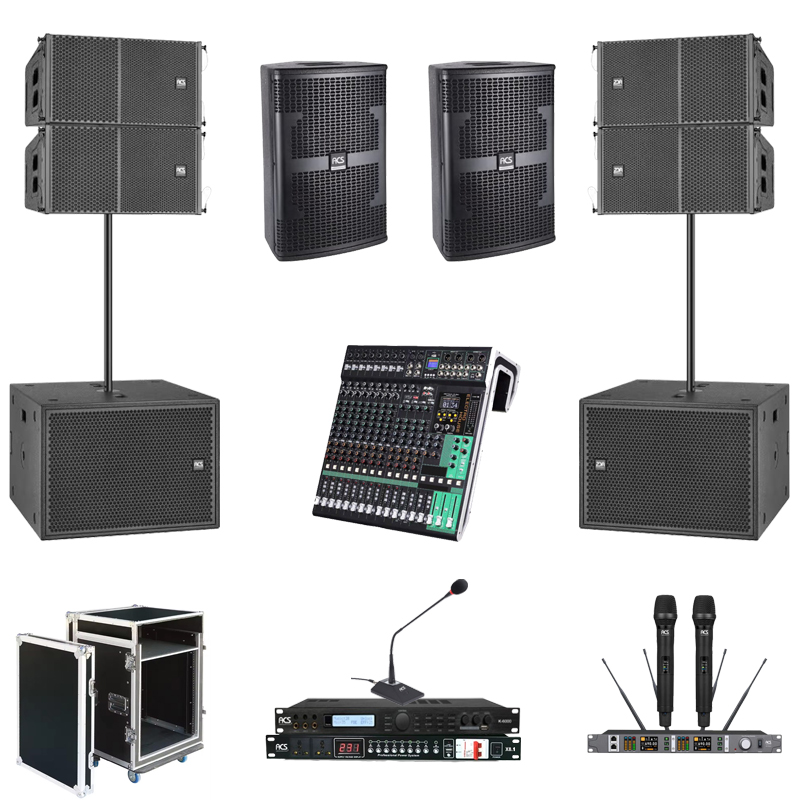 Cấu Hình Loa Liền Công Suất Cho Hội Trường