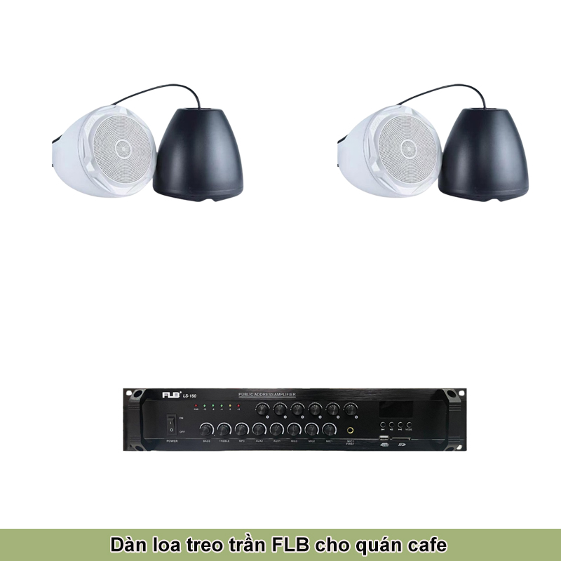 Bộ Loa Treo Trần Cho Quán Cafe