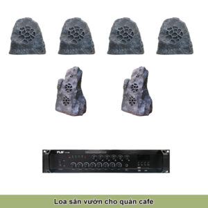 Cấu Hình Loa Sân Vườn Cho Cho Quán Cafe