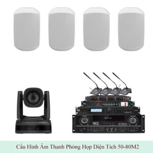 Cấu Hình Âm Thanh Cho Phòng Họp 50-80M2