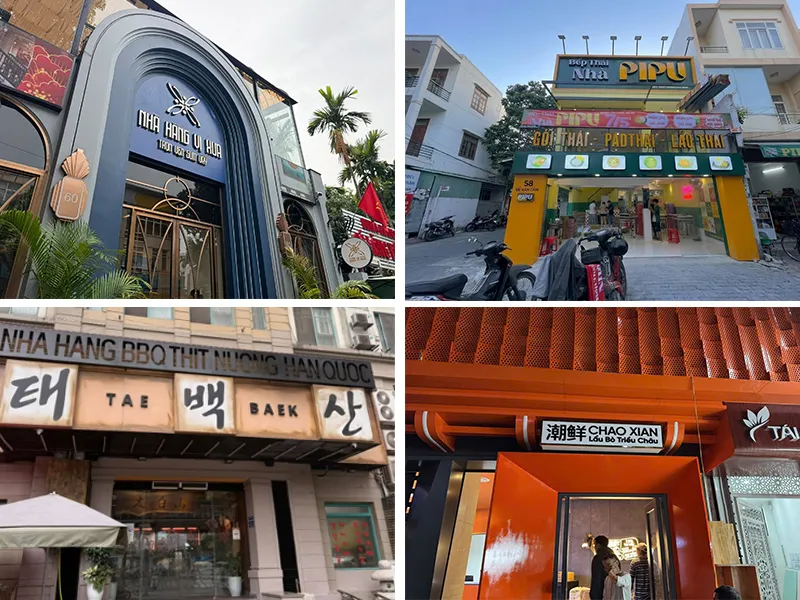 Hệ thống âm thanh nhà hàng tiêu biểu