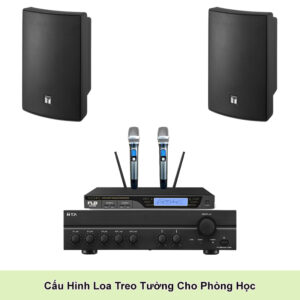 Cấu Hình Loa Toa Cho Phòng Học Diện Tích 50M2